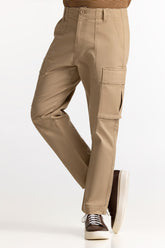 Brown Basic Trouser MNTRCSS24001-B
